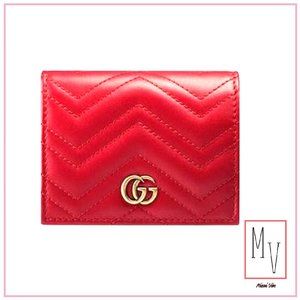 gucci gg marmont small quilted leather wallet